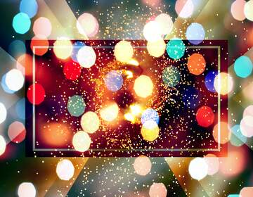 FX №267288 Starry Showdown: New Year`s Fireworks Background Bliss