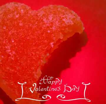 FX №3441 love heart happy valentines day