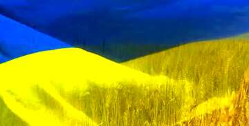 FX №61109 die Flagge der Ukraine