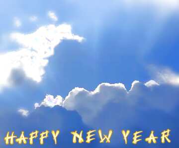FX №76777 Sky Happy New Year