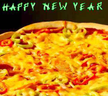 FX №77809 Happy New Year Pizza