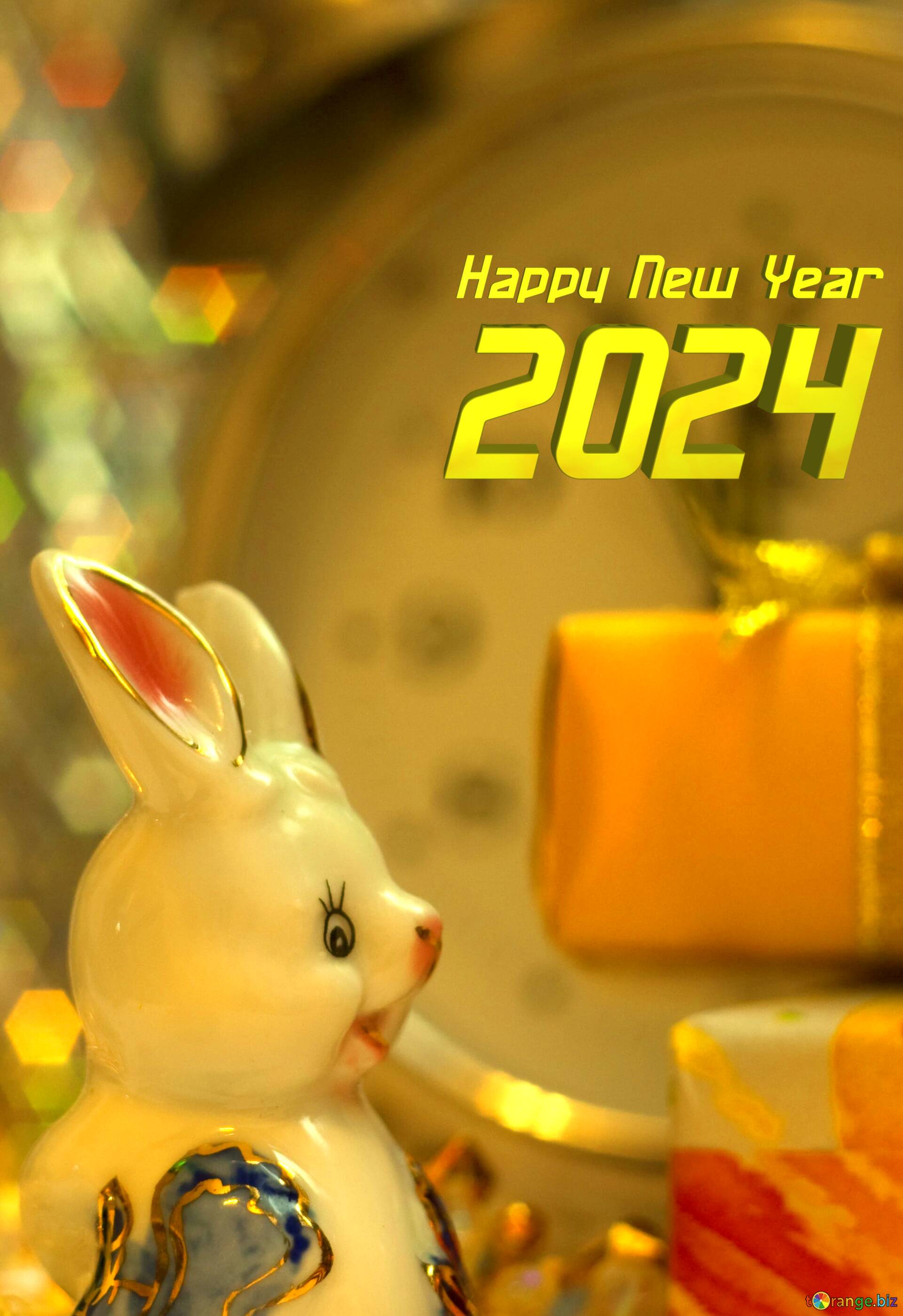 Поздравления С Новым Годом 2021 С Зайчатами