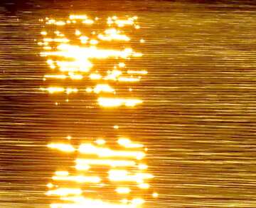 FX №8995 Reflection of the Sun on the water