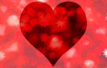 FX №89602  Red love Christmas background