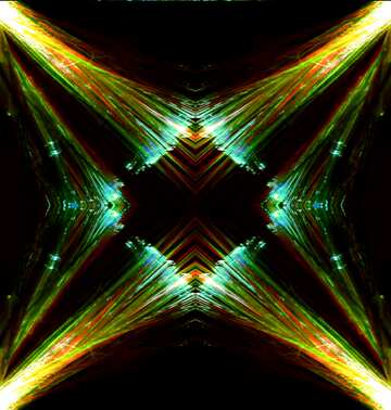 FX №194447 Lights fractal background  pattern frame