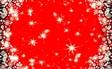 FX №227792 Red Christmas stars holiday background