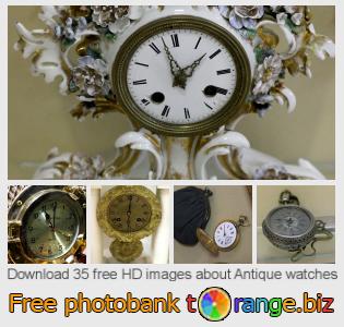 images free photo bank tOrange offers free photos from the section:  antique-watches