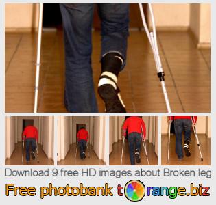 images free photo bank tOrange offers free photos from the section:  broken-leg