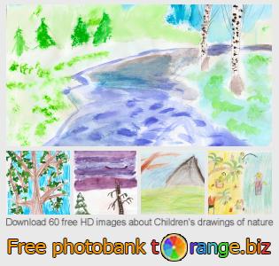 images free photo bank tOrange offers free photos from the section:  childrens-drawings-nature