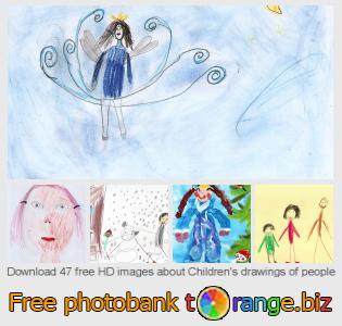 images free photo bank tOrange offers free photos from the section:  childrens-drawings-people
