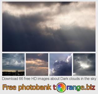images free photo bank tOrange offers free photos from the section:  dark-clouds-sky
