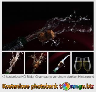 Bilddatenbank tOrange bietet kostenlosen Fotos aus dem Bereich:  champagne-vor-einem-dunklen-hintergrund