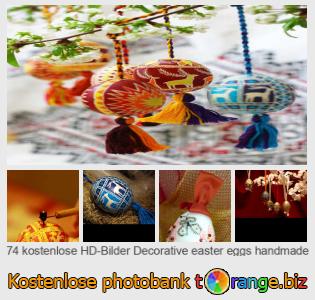 Bilddatenbank tOrange bietet kostenlosen Fotos aus dem Bereich:  dekorative-ostereier-handgefertigt