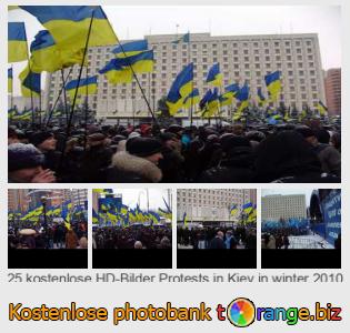 Bilddatenbank tOrange bietet kostenlosen Fotos aus dem Bereich:  die-kundgebungen-kiew-im-winter-2010