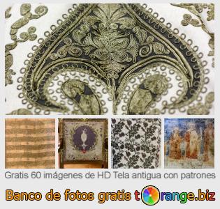 Banco de imagen tOrange ofrece fotos gratis de la sección:  tela-antigua-con-patrones