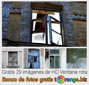 Banco de imagen tOrange ofrece fotos gratis de la sección:  ventana-rota