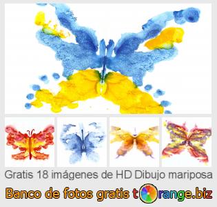 Banco de imagen tOrange ofrece fotos gratis de la sección:  dibujo-mariposa