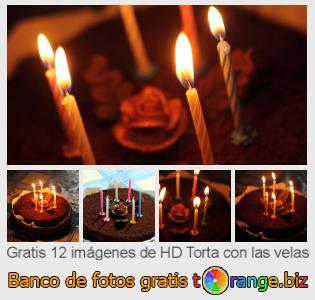 Banco de imagen tOrange ofrece fotos gratis de la sección:  torta-con-las-velas