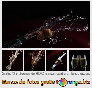 Banco de imagen tOrange ofrece fotos gratis de la sección:  champán-contra-un-fondo-oscuro