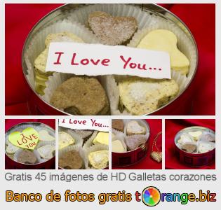 Banco de imagen tOrange ofrece fotos gratis de la sección:  galletas-corazones