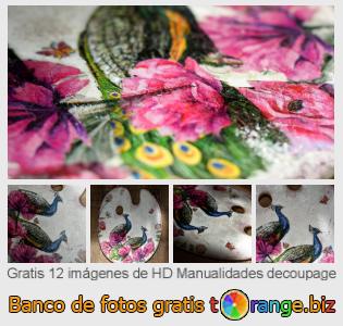 Banco de imagen tOrange ofrece fotos gratis de la sección:  manualidades-decoupage