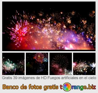 Banco de imagen tOrange ofrece fotos gratis de la sección:  fuegos-artificiales-en-el-cielo