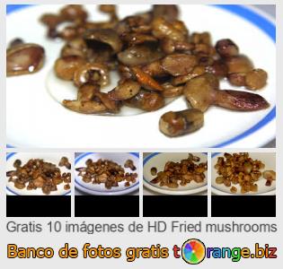 Banco de imagen tOrange ofrece fotos gratis de la sección:  champiñones-fritos