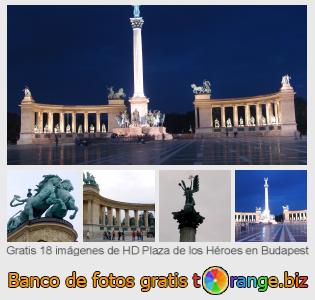 Banco de imagen tOrange ofrece fotos gratis de la sección:  plaza-de-los-héroes-en-budapest