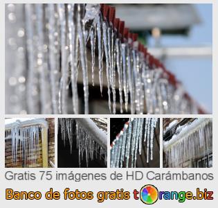 Banco de imagen tOrange ofrece fotos gratis de la sección:  carámbanos