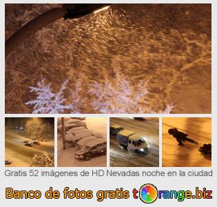Banco de imagen tOrange ofrece fotos gratis de la sección:  nevadas-noche-en-la-ciudad