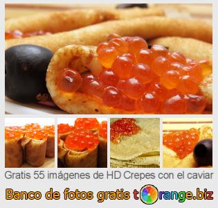 Banco de imagen tOrange ofrece fotos gratis de la sección:  crepes-con-el-caviar