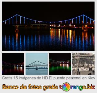 Banco de imagen tOrange ofrece fotos gratis de la sección:  el-puente-peatonal-en-kiev