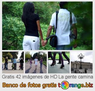 Banco de imagen tOrange ofrece fotos gratis de la sección:  la-gente-camina
