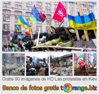 Banco de imagen tOrange ofrece fotos gratis de la sección:  las-protestas-en-kiev