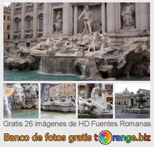 Banco de imagen tOrange ofrece fotos gratis de la sección:  fuentes-romanas