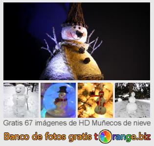 Banco de imagen tOrange ofrece fotos gratis de la sección:  muñecos-de-nieve
