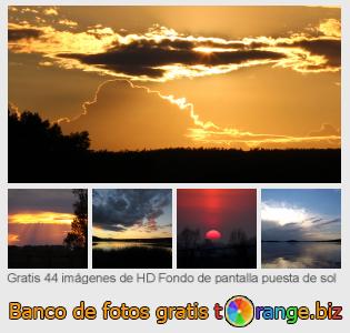 Banco de imagen tOrange ofrece fotos gratis de la sección:  fondo-de-pantalla-puesta-de-sol