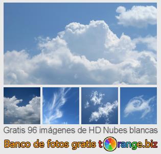 Banco de imagen tOrange ofrece fotos gratis de la sección:  nubes-blancas