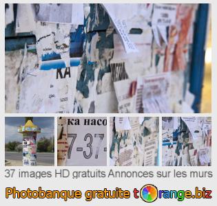 Banque d'images tOrange offre des photos libres de la section:  annonces-sur-les-murs