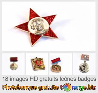 Banque d'images tOrange offre des photos libres de la section:  icônes-badges