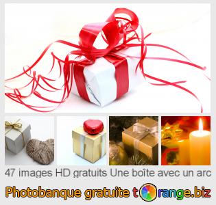Banque d'images tOrange offre des photos libres de la section:  une-boîte-avec-un-arc