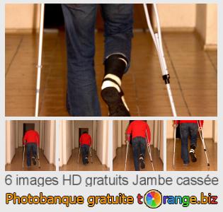 Banque d'images tOrange offre des photos libres de la section:  jambe-cassée