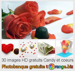 Banque d'images tOrange offre des photos libres de la section:  candy-et-coeurs
