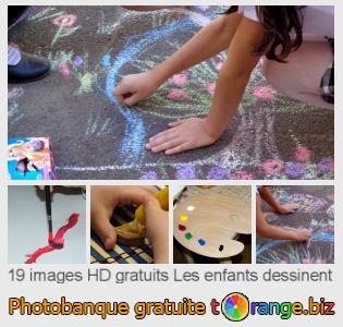 Banque d'images tOrange offre des photos libres de la section:  les-enfants-dessinent