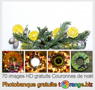 Banque d'images tOrange offre des photos libres de la section:  couronnes-de-noël
