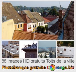 Banque d'images tOrange offre des photos libres de la section:  toits-de-la-ville