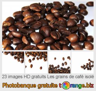 Banque d'images tOrange offre des photos libres de la section:  les-grains-de-café-isolé