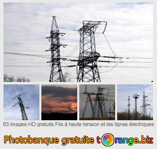 Banque d'images tOrange offre des photos libres de la section:  fils-à-haute-tension-et-les-lignes-électriques