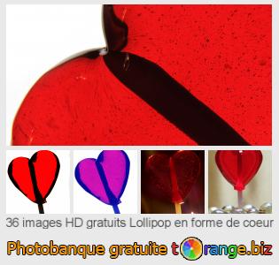 Banque d'images tOrange offre des photos libres de la section:  lollipop-en-forme-de-coeur
