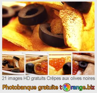 Banque d'images tOrange offre des photos libres de la section:  crêpes-aux-olives-noires